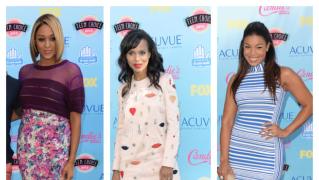 Red Carpet Round-Up! Kerry Washington Tamera Mowry & Miguel Shine At ‘Teen Choice Awards’ + Jamie Foxx, Bobby Brown & Shaquille O’Neal Hit Annual Harold Carol Pump Foundation