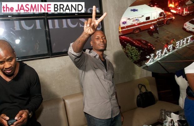 [UPDATED] Tyrese Reportedly Faints At DC Club, Hospitalized + Tank Asks for Prayers