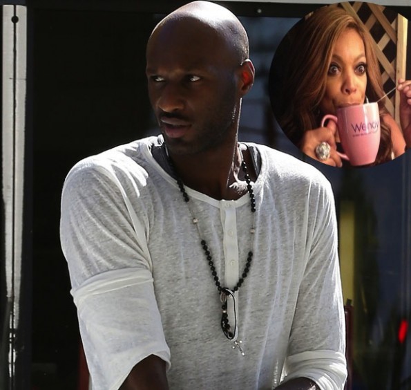 Luggage is loaded into Lamar Odom's  car amid reports of marriage split