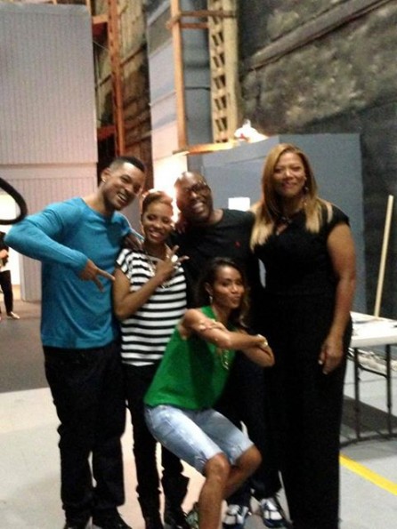 will smith-mc lyte-jada pinkett smith-queen latifah show-the jasmine brand