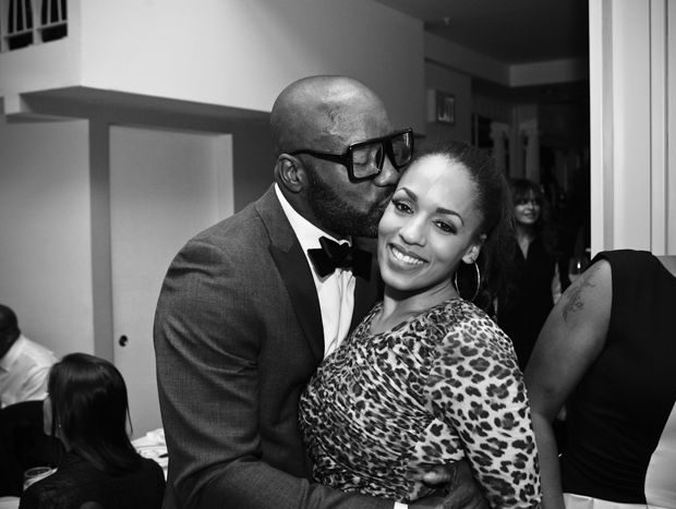 [Photos] Malik Yoba Hosts Birthday Dinner: Melyssa Ford & Leon Robinson Attend