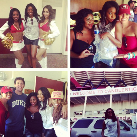 Gabrielle-Union-AJ-Johnson-49ers-Game-2013-The-Jasmine-Brand