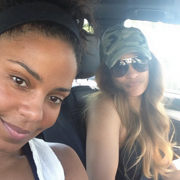 Sanaa Lathan-Melissa De Sosua-No Makeup-2013-The Jasmine Brand