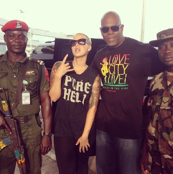 Amber-Rose-Poses-Nigerian-Police-The-Jasmine-Brand