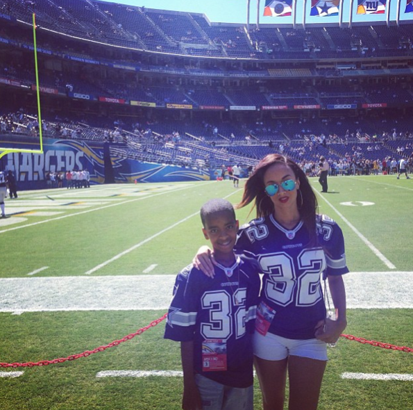 Draya-Michele-Son-Attend-Dallas-Cowboys-Game-The-Jasmine-Brand