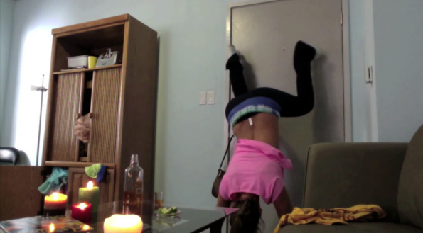 b-girl catches on fire-while twerking-the jasmine brand