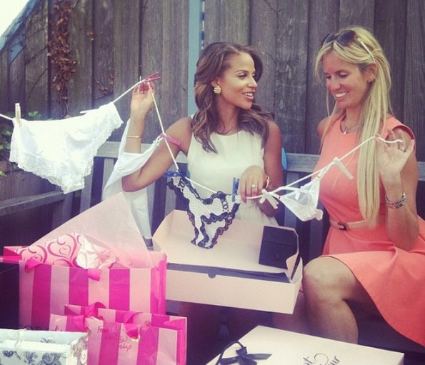 g-single ladies actress-denise vasi-bridal shower 2013-the jasmine brand