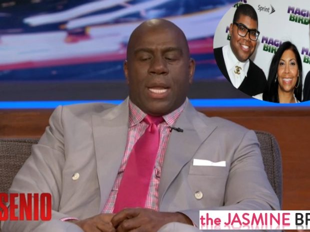 [WATCH] Magic Johnson Tells Arsenio Hall It’s A Blessing That His Son Came Out the Closet