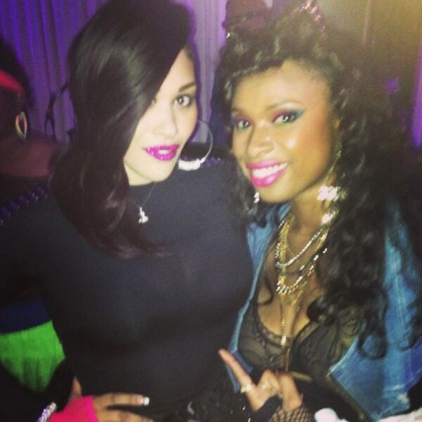 jennifer hudson-80s theme birthday party-keke wyatt-the jasmine brand