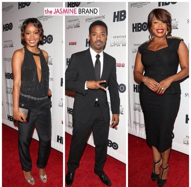 [Photos] Keke Palmer, Niecy Nash, Ray J & Friends Show Up for Diddy’s Hollywood Boardwalk Empire Premiere Party