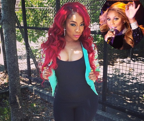 K.Michelle Puts Petty Beef Aside With Tamar Braxton, Tells Fans to ‘Buy Love War’ Album