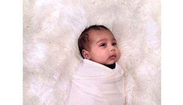 Kim Kardashian Unveils A New Photo of Baby North West, Kerry Washington Hits GMA, 50 Cent Promotes New Project+ More Celeb Stalking