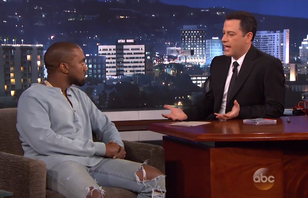 [WATCH] ‘It’s Not Safe For You In this Zoo’: Kanye West Appears On ‘Jimmy Kimmel Live’