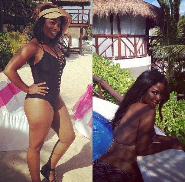 More Skin Please! Kenya Moore, Kandi Burruss & More Atlanta Housewives Go Beachin’ In Bikinis