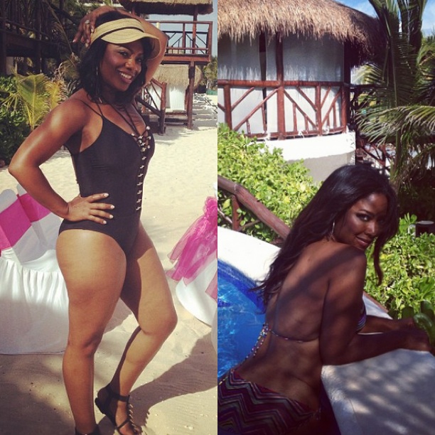 Instagram. kandi burruss-kenya moore-beach-bikini photos-the jasmine brand....