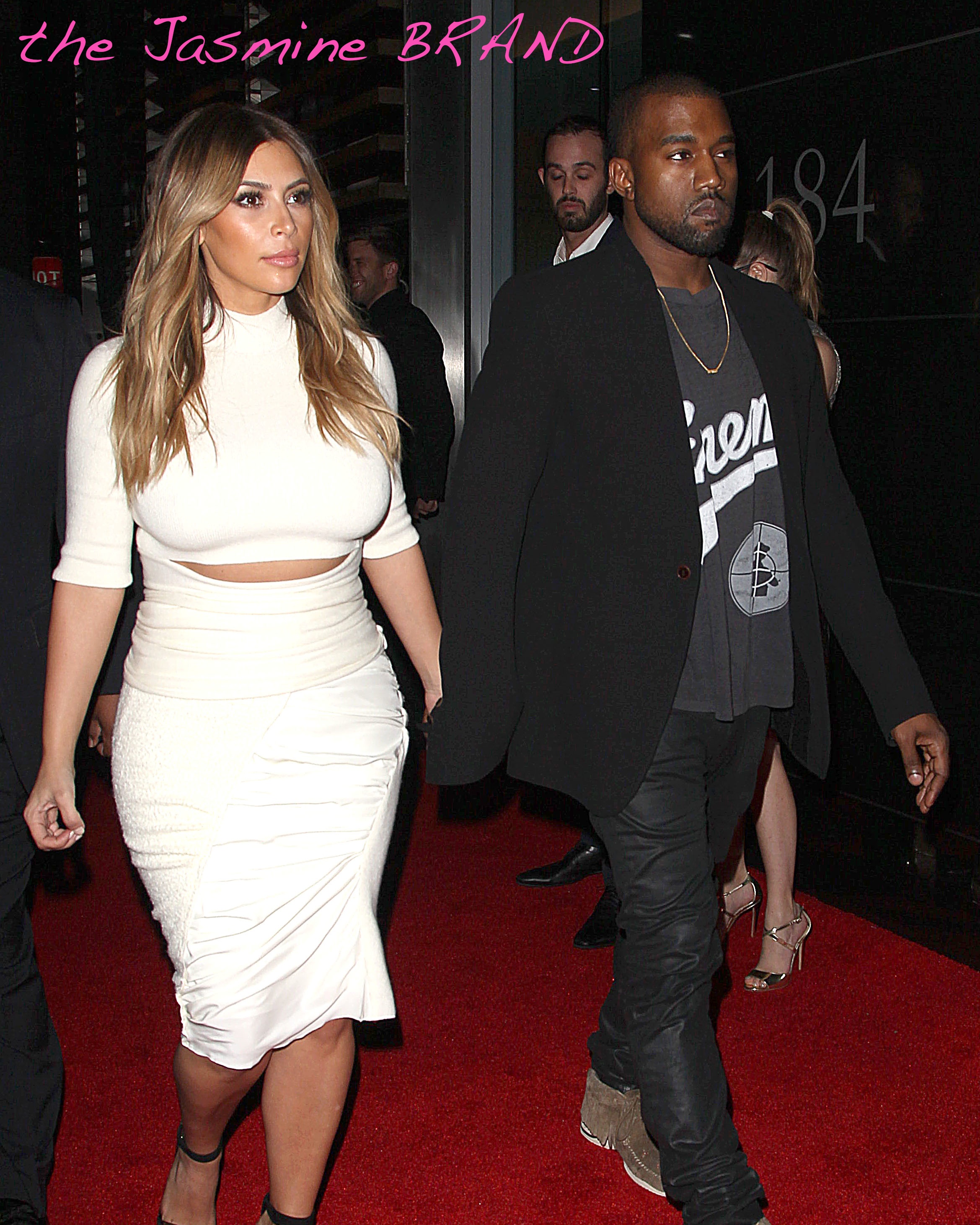 Kanye West & Kim Kardashian Make 1st Public Appearance Since