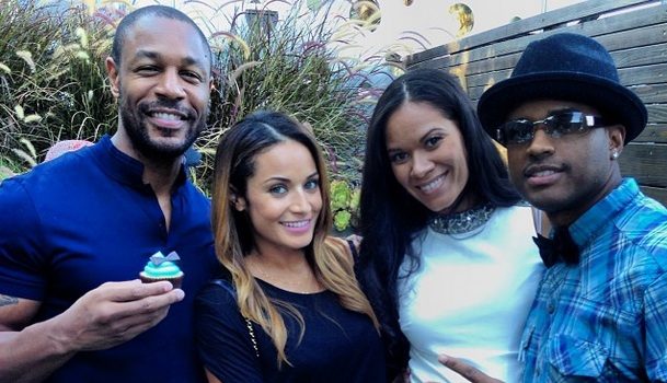 Ovary Hustlin’: Larenz Tate & Wife Expecting Baby Number 3, Peep Baby Shower Photos