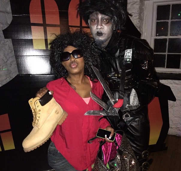 Celebs Get Uber Creative For Halloween: Lil Mo Dresses As Kelly Price ...