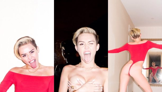 Edgy Or A Strategic Hot Mess? Miley Cyrus Proves She’s Even Edgier In Terry Richardson Shoot