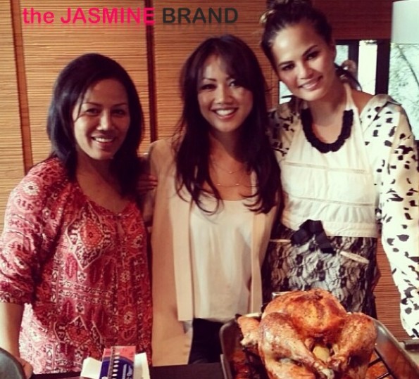 Christine Teigen-thanksgiving turkey 2013-the jasmine brand