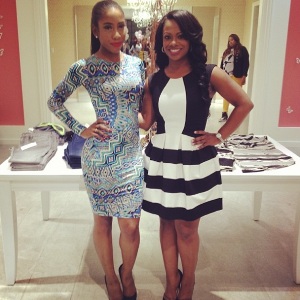 Kandi Burruss Sevyn Streeter Tags Las Vegas Opening-The Jasmine Brand