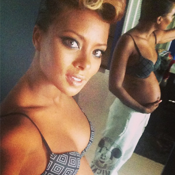 Eva Marcille Shares Baby's Heart Beat-3-The Jasmine Brand.jpg