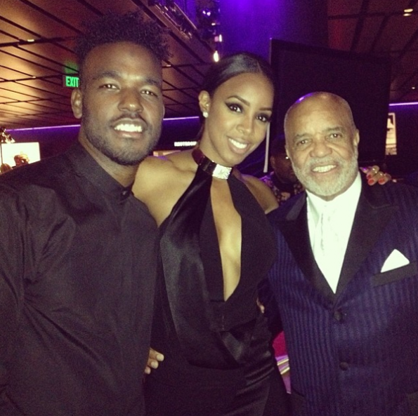 Kelly Rowland-Luke James-Berry Gordon Grammy Event-The Jasmine Brand