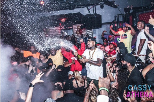 The Game Spraying the Crowd-birthday party-tru hollywood-the jasmine brand