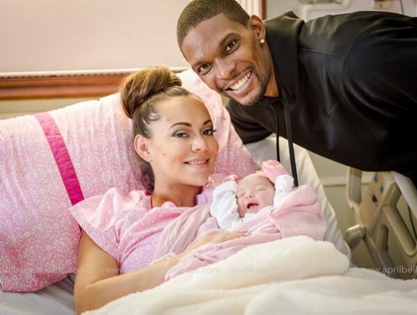 adrienne bosh-christopher bosh-welcome baby girl-the jasmine brand