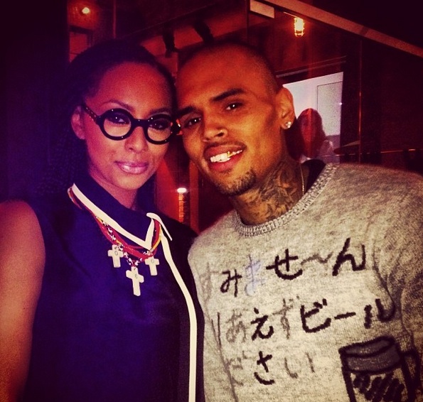 Chris Brown Released From Rehab, Makes 1st Public Appearance At Jhene Aiko Release Party