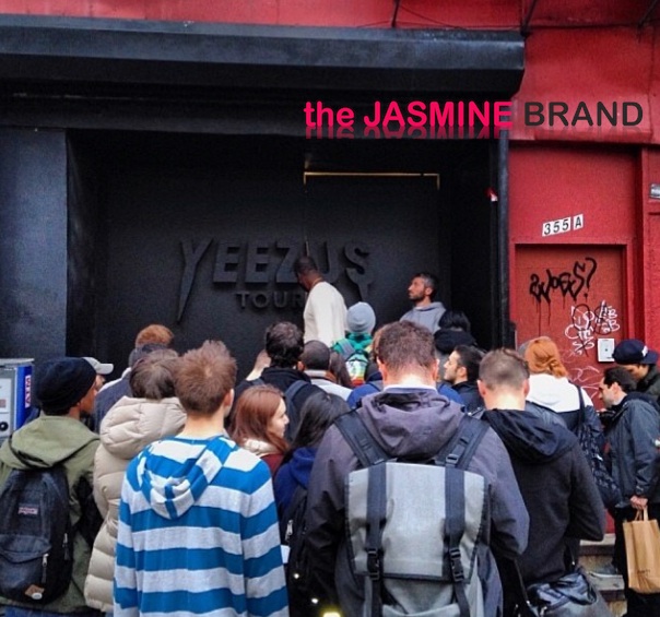 [Photos] Kanye West Brings Yeezus Tour ‘Pop Up’ Store to New York