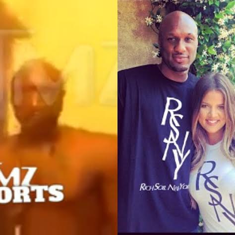 Lamar Odom Gets Chest Naked, High As A Kite & Becomes A Bathroom Rapper