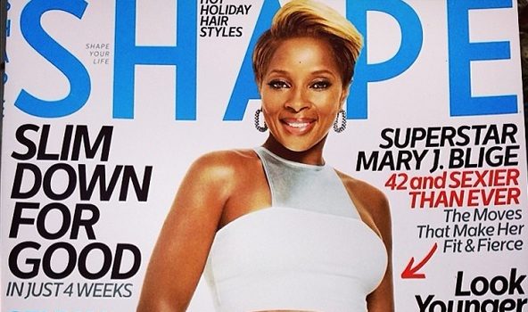 Mary J. Blige Strips Down to Swimsuit for Shape Magazine Cover, Hubby Kendu Isaacs Sings Her Praises