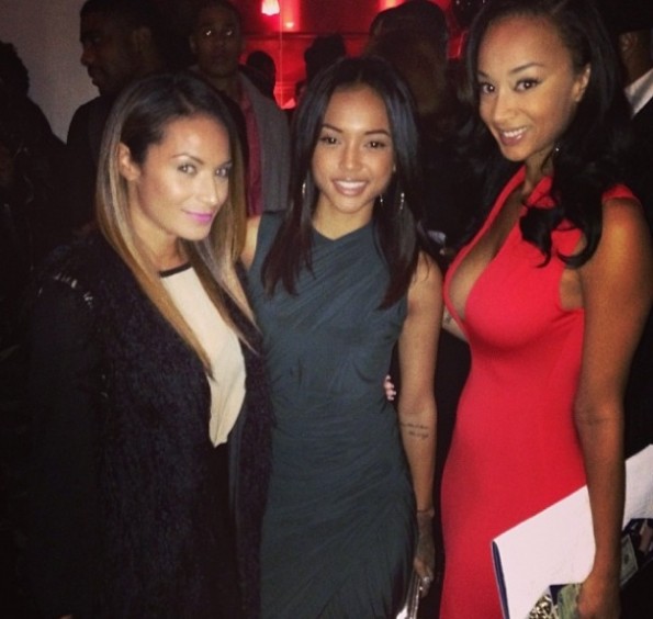 zena foster-karrueche tran-draya michele-philippe mr chows beverly hills 2013-the jasmine brand