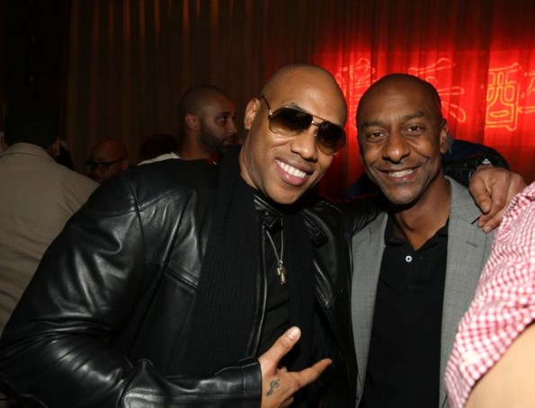 Mario Winans and Stephen Hill-sevyn streeter listening party-the jasmine brand