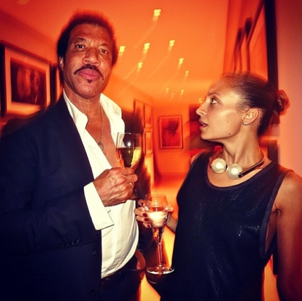 Nicole-Lionel-Richie-Art-Basel-Miami-2013-The Jasmine Brand