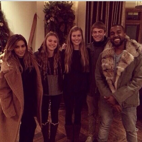 Kim-Kardashian-Kanye-West-Fans-Aspen-The Jasmine Brand