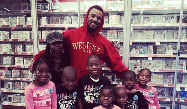 The Game Plays Santa, Spends $5k On the Kids of His Murdered Friend
