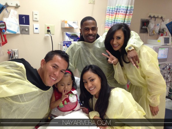 big sean-naya rivera-childrens hospital 2013-a-the jasmine brand