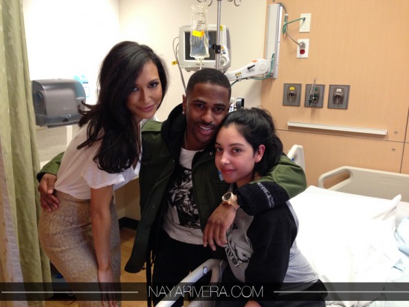 big sean-naya rivera-childrens hospital 2013-the jasmine brand