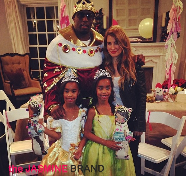 [Photos] Diddy’s Twin Daughters Celebrate Disney Birthday With Kim Porter & Big Brother Quincy