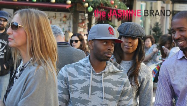 Cup Cakin’ In Plain View: Kelly Rowland & Fiance Tim Witherspoon Shop At The Grove