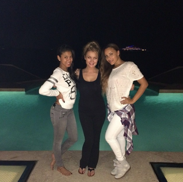 kevin hart-ludacris-take girlfriends-anguilla vacation 2013-the jasmine brand