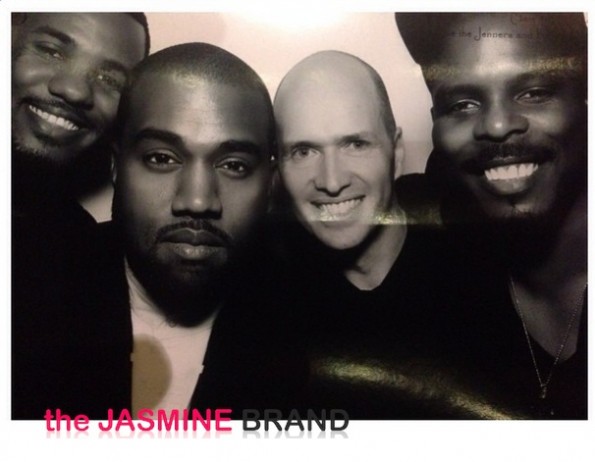 photo booth-the game-kanye west-kris jenner-kardashian-christmas eve party 2013-the jasmine brand