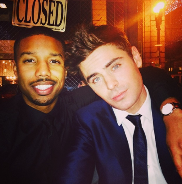 Michael-B-Jordan-Zac-Efron-Dinner-The-Jasmine-Brand