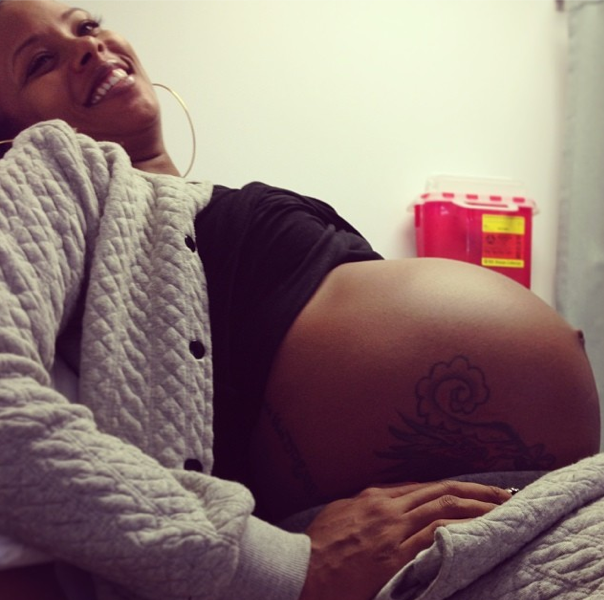 Any Day Now! Eva Marcille & Kevin McCall Prepping To Push Out Their New Baby Girl