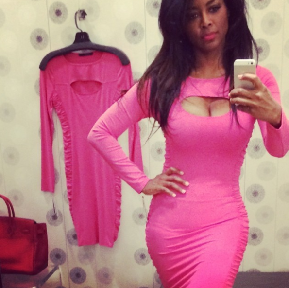 Kenya-Moore-Selfie-2014-The Jasmine Brand