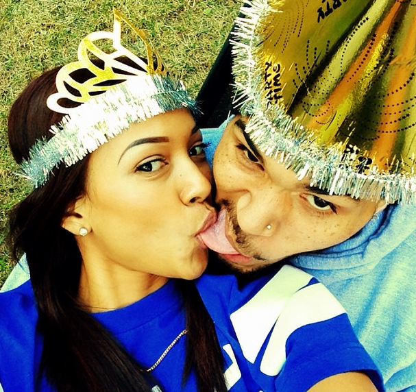 Chris Brown & Karrueche Swap Tongues For Instagram + More Selfie Snaps of Angela Simmons, Cassie & Usher