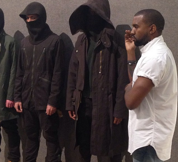 [Photos] Kanye West Presents During Paris Fashion Week