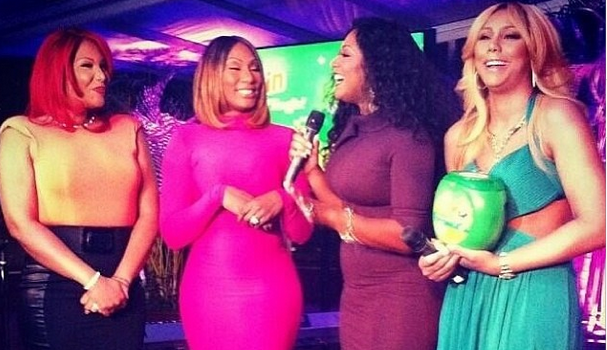 [VIDEO] Toni Braxton Hosts Pre-Grammy Gain Party With Braxton Family Values Sisters